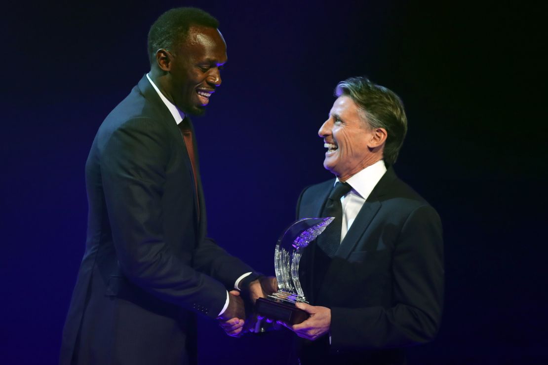 Usain Bolt wins 2016 IAAF male world athlete of the year.