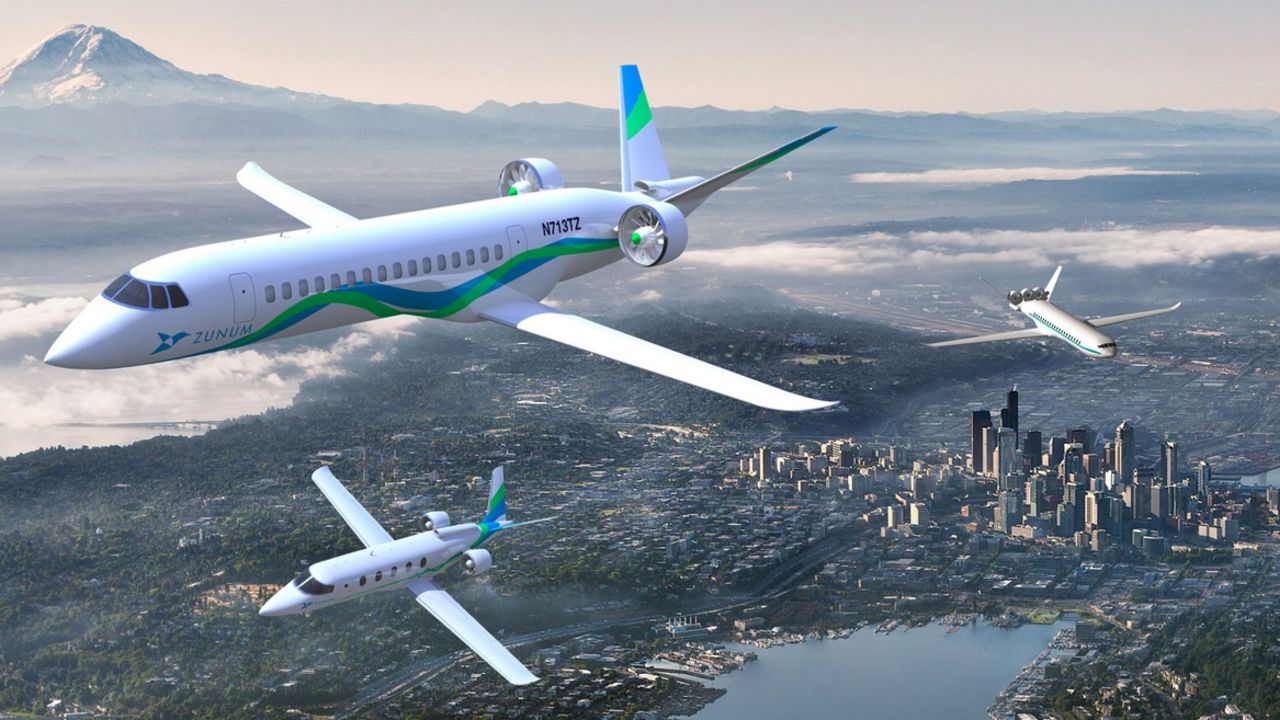 Zunum's hybrid-electric aircraft promises air travel that is almost door-to-door. 