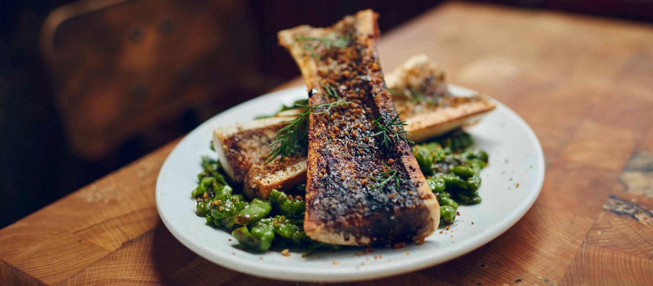 In downtown Los Angeles, Bestia is impressing chefs with its Bone Marrow and Spinach Gnocchetti.