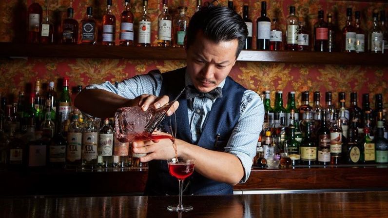 <strong>World's best bars: 20. Speak Low, Shanghai: </strong>Shanghai's Speak Low is a Japanese-style speakeasy hidden behind a sliding bookshelf at the back of a store in the city's French Concession. It was placed at number 20 on the World's 50 Best Bar list. Click through the gallery to see which others made it.