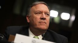 WASHINGTON, DC - MAY 11:  Central IntelligenceæAgency Director Mike Pompeo testifies before the Senate Intelligence Committee with the other heads of the U.S. intelligence agencies in the Hart Senate Office Building on Capitol Hill May 11, 2017.