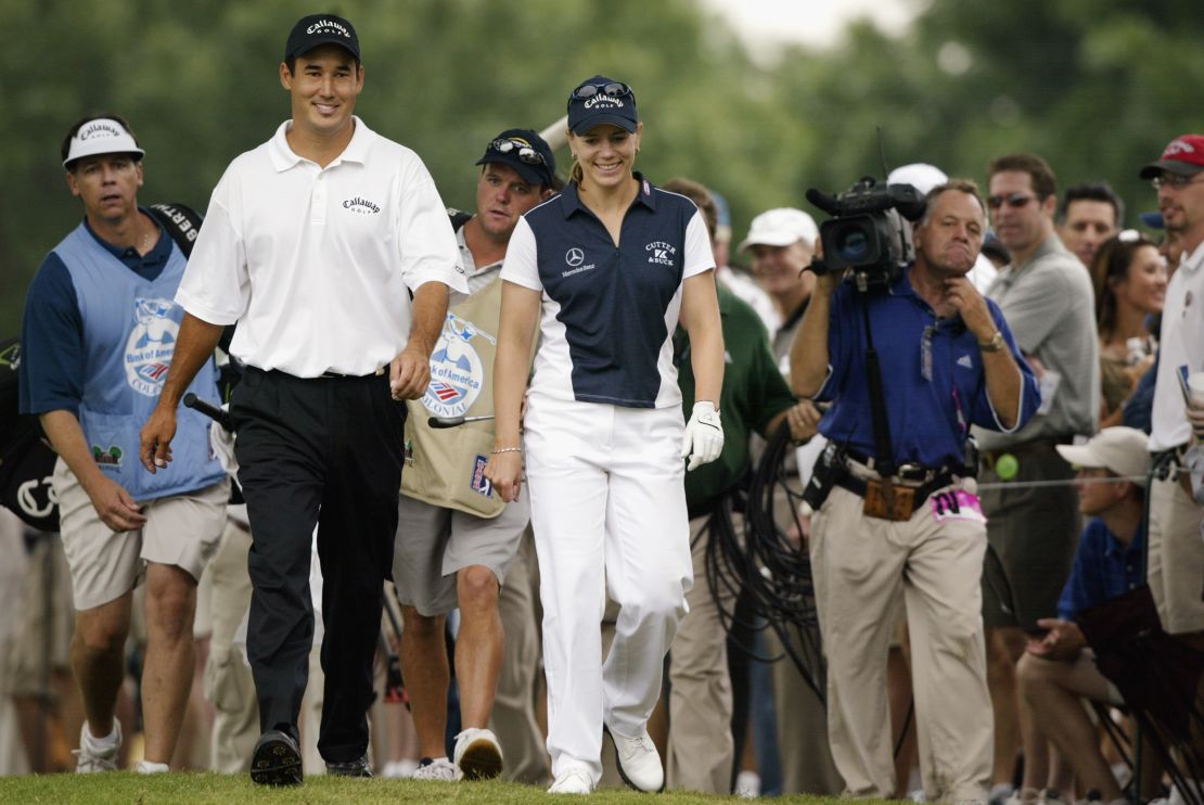 Sorenstam takes on the men at 2003 Bank of America Colonial.