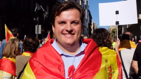 Jose Francisco Sanchez, 38, said that the October 1 independence referendum was illegal. 