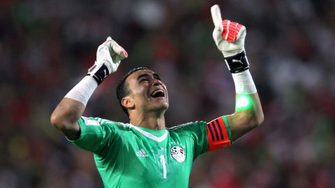 He made his international debut over two decades ago. Egypt's Essam El-Hadary can finally celebrate qualifying for the FIFA World Cup.
