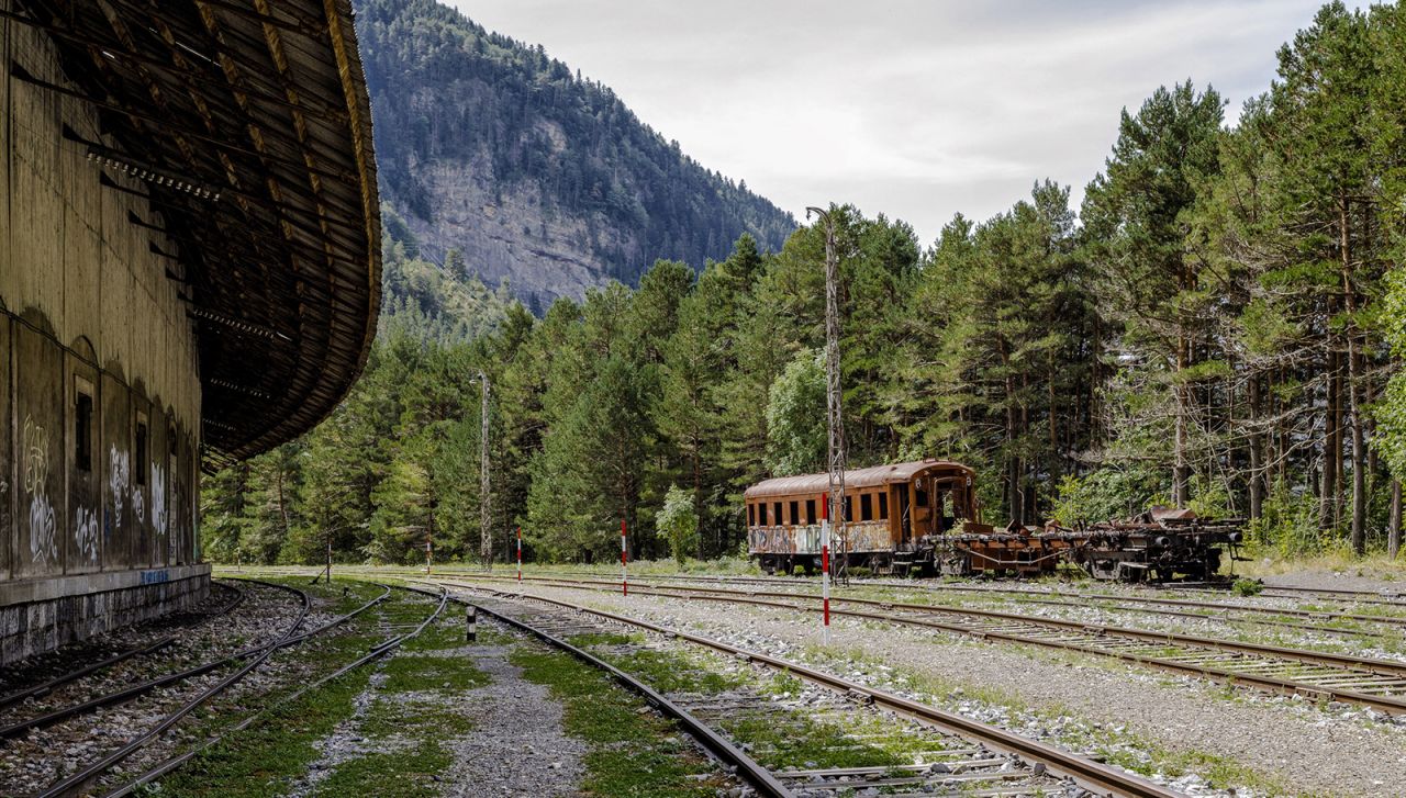 Canfranc saw tons of stolen gold pass along its tracks during the Second World War.