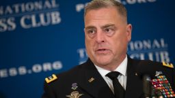 General Mark Milley, Chief of Staff of the U.S. Army, speaks at the National Press Club on July 27, 2017 in Washington, DC.