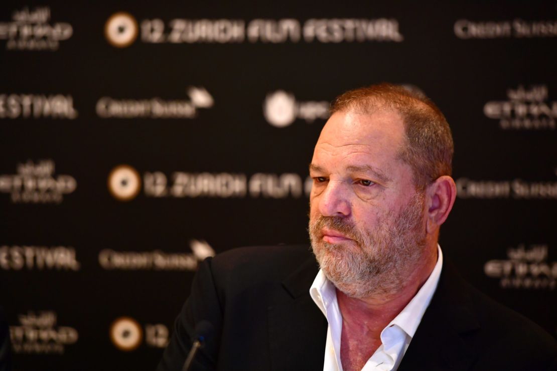 Harvey Weinstein was fired from his film company on Sunday.