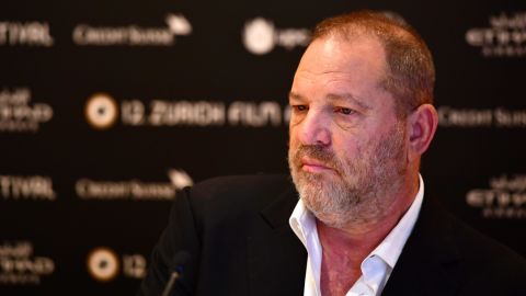 Harvey Weinstein was fired from his film company on Sunday.