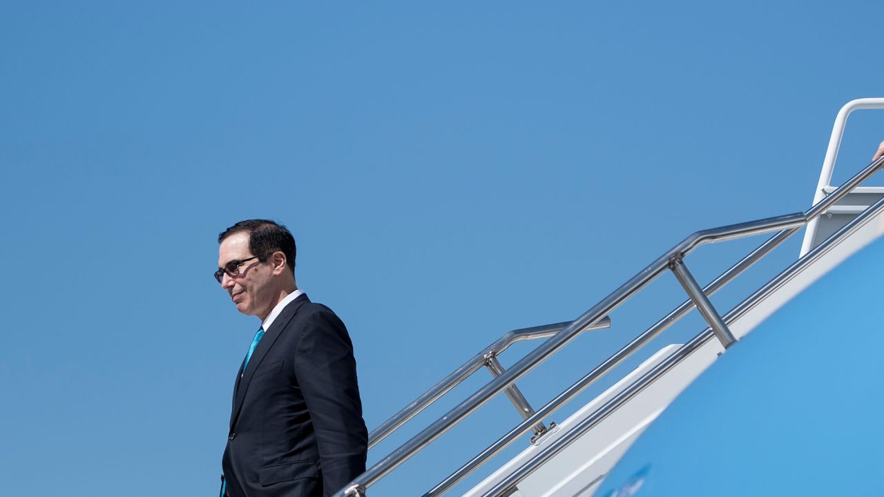 cabinet travel mnuchin