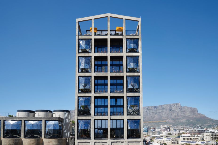 <strong>The Silo</strong>: The Silo is a new hotel on the V&A Waterfront in Cape Town, South Africa. It's housed in a historic grain facility.