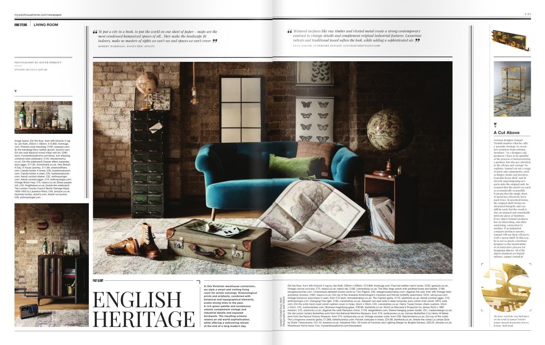 Sophie Bush founded Warehouse Home Magazine in 2014 