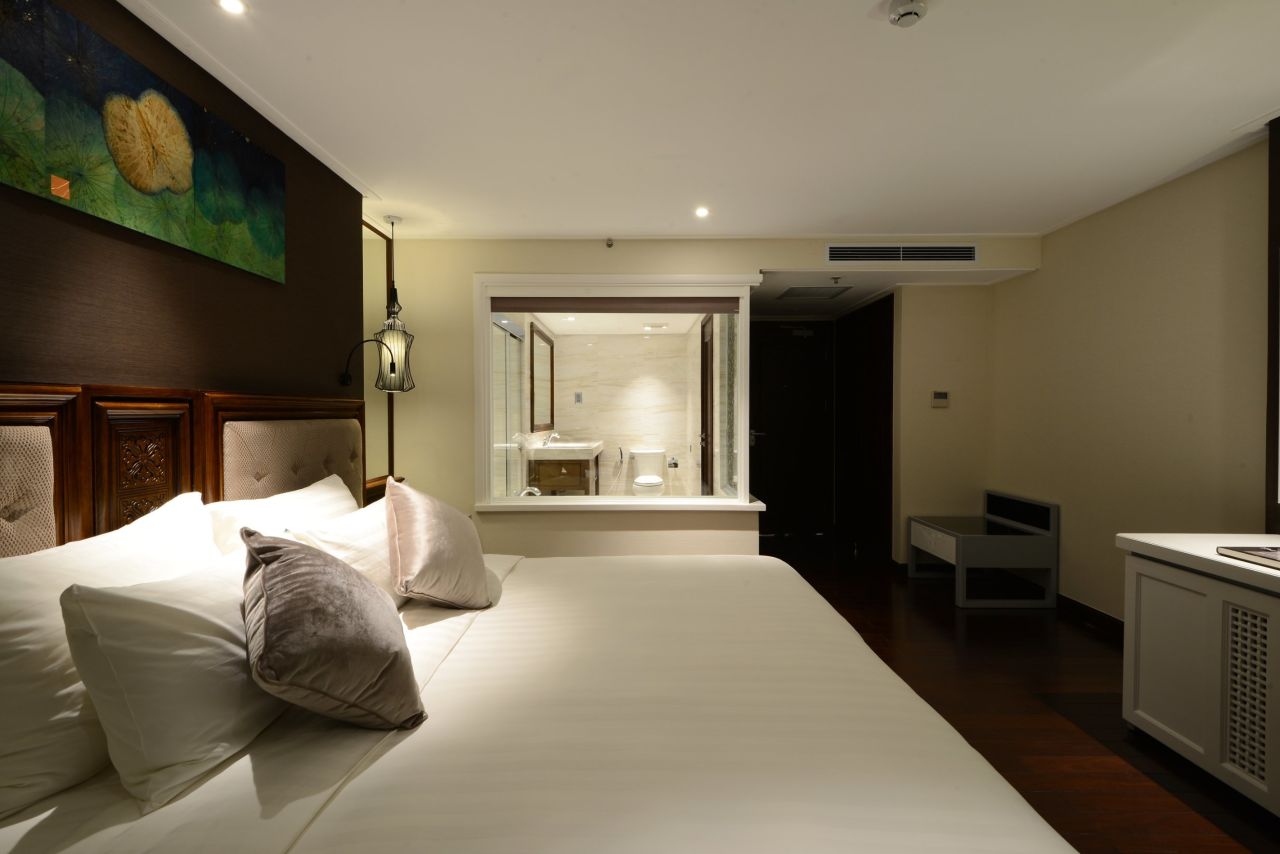 A room at Chi Boutique Hotel Hanoi.