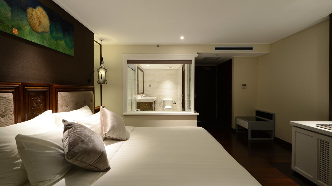 A room at Chi Boutique Hotel Hanoi.