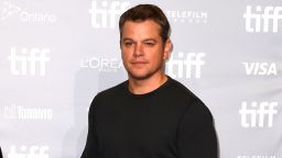 Actor Matt Damon attends the "Downsizing" press conference during the 2017 Toronto International Film Festival at TIFF Bell Lightbox on September 10, 2017 in Toronto, Canada. 