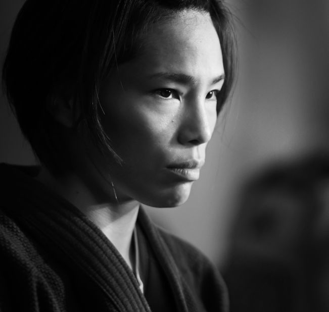 "This is a portrait of Olympic and double world champion Kaori Matsumoto. One of the most feared athletes in women's judo, her nickname is the assassin. This is her waiting to come out to fight in the Tokyo Grand Slam final. I love the intensity and the focus this image portrays."