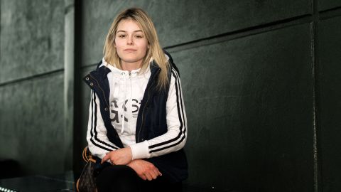 Student and aspiring model Sharni Lee can't vote in the survey because she's under 18.