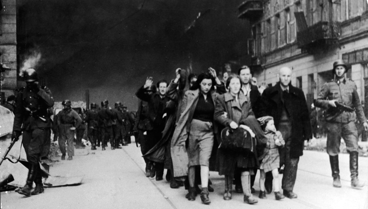 The Warsaw Ghetto uprising of 1943 led to brutal reprisals from the Nazis.