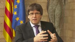catalan president carles puigdemont to nic robertson no preconditions to negotiate with spain SOT_00001015.jpg