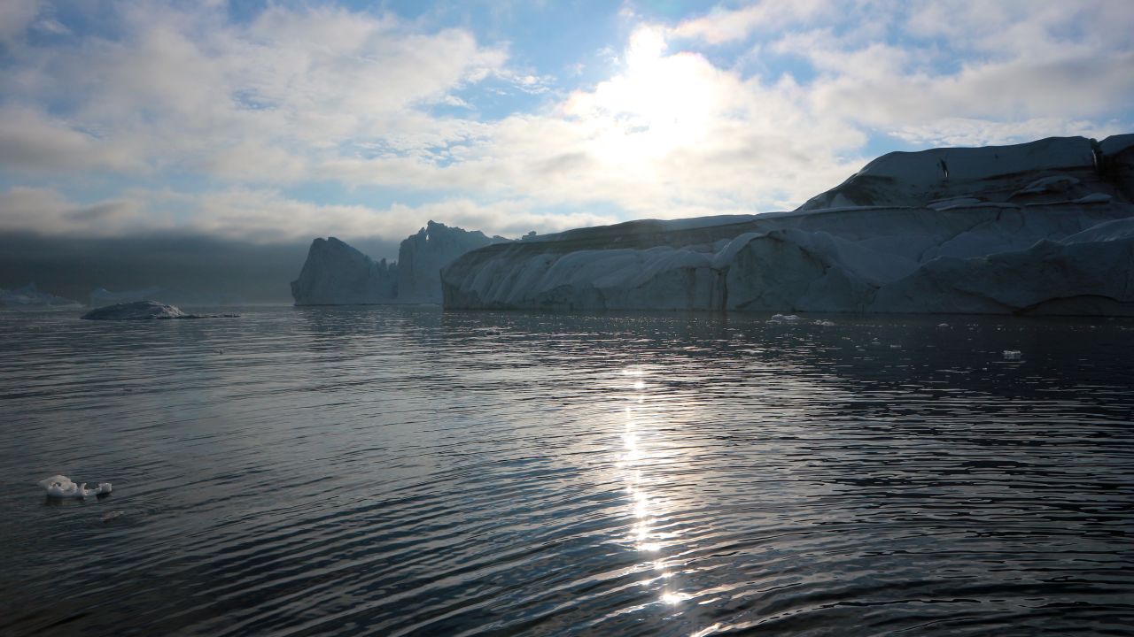 According to UNESCO, 20 billion tons of ice calve off the glacier into the fjord each year. 