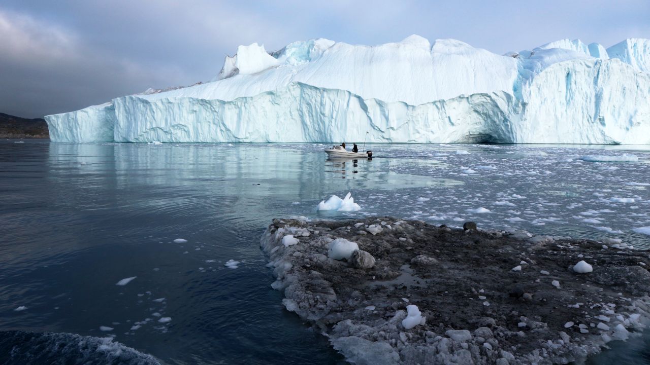 The Ilulissat icefjord was declared a UNESCO World Heritage Site in 2004. 
