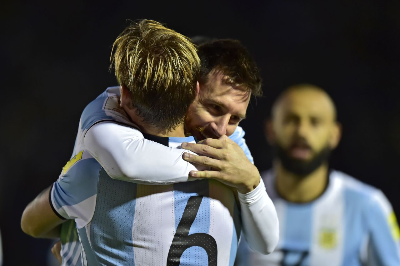 A hat-trick from Lionel Messi propelled Argentina into third in the South American qualifying table and an automatic spot. It was Messi's 44th career hat-trick and his fifth for Argentina.
