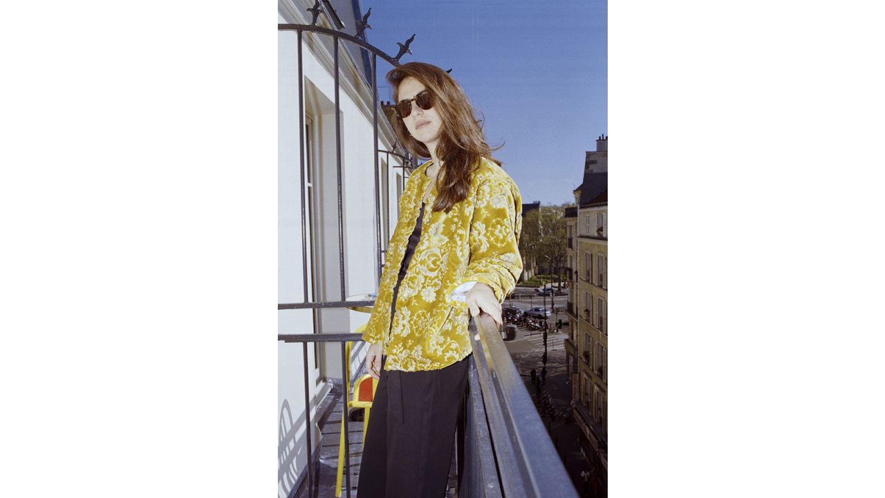 The project ties into Hartmann's passion for sustainable fashion.