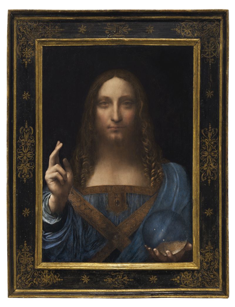 Rare Da Vinci painting smashes world records with 450 million