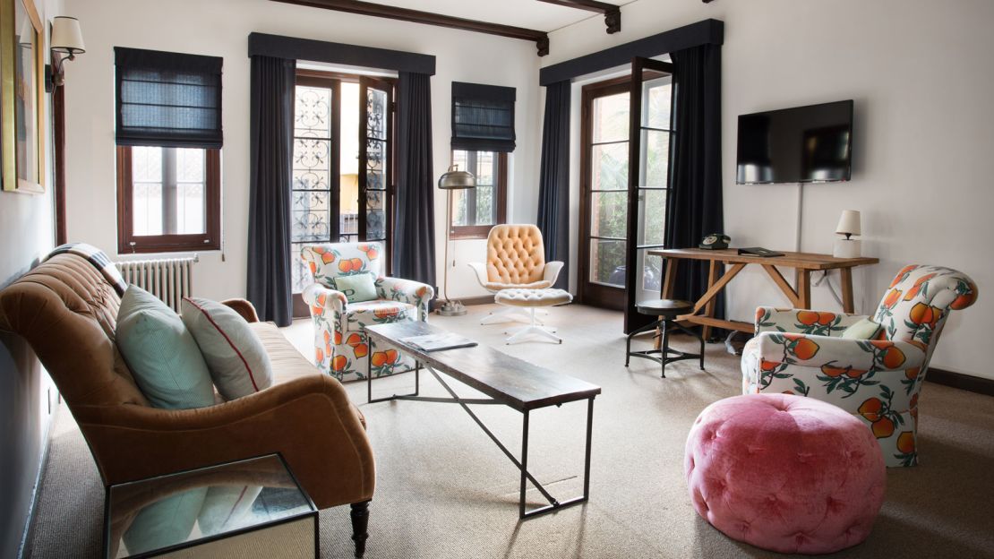 Palihouse Santa Monica is situated in a 1920s Spanish Colonial building.