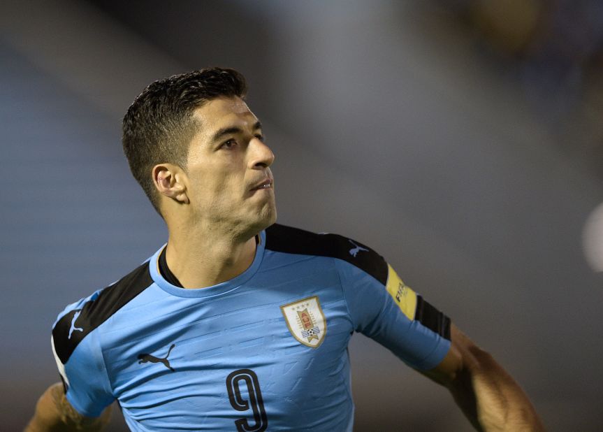 Messi's Barcelona teammate Luis Suarez scored twice in Uruguay's 4-2 win over Bolivia. The win ensured La Celeste finished second in South America qualifying. Suarez missed almost two years of playing competitive football for his country after biting Italy defender Giorgio Chiellini during a group match at the World Cup in Brazil.