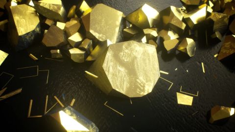 The mesmerizing surface of gold
