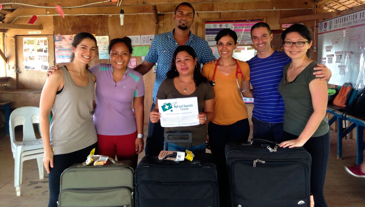 Not Just Tourists' volunteers have delivered thousands of suitcases to less-developed countries.