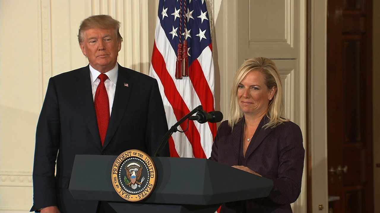 kirstjen nielsen dhs nomination