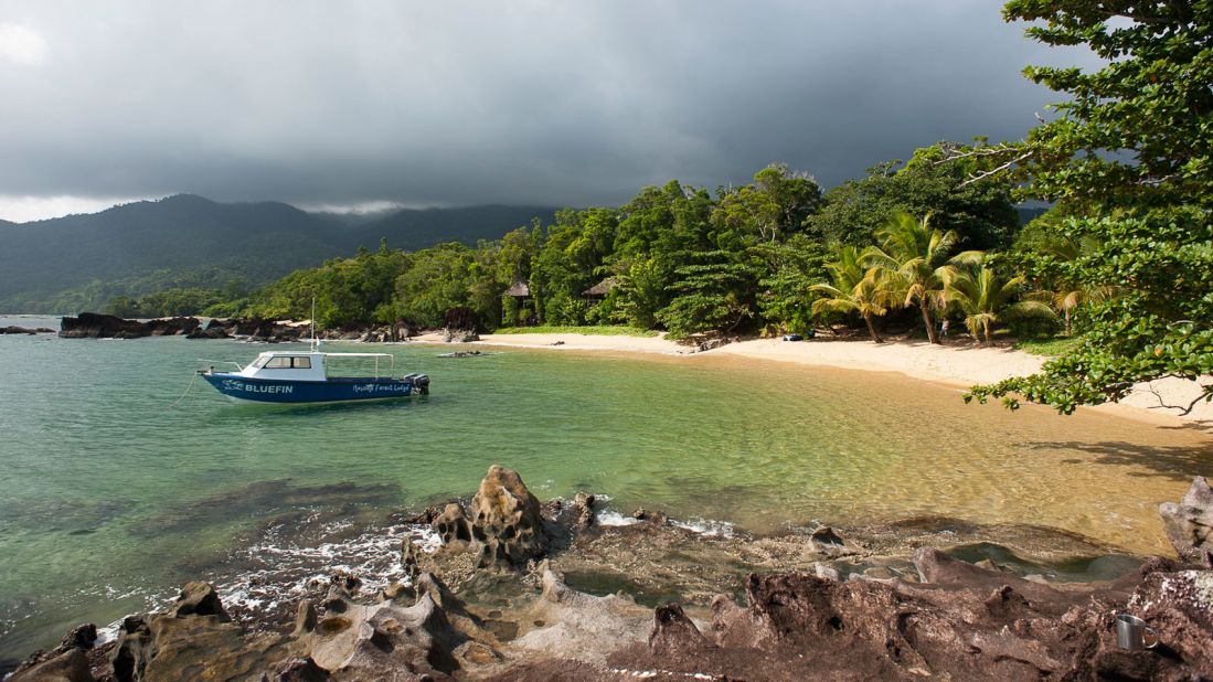 <strong>Island hideaway: </strong>Private forest reserve Masoala Forest Lodge, which is run by husband and wife team Pierre and Maria Bester, is hidden on a stretch of beach in the Masoala Peninsula.