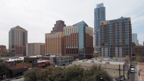 Austin's downtown area.