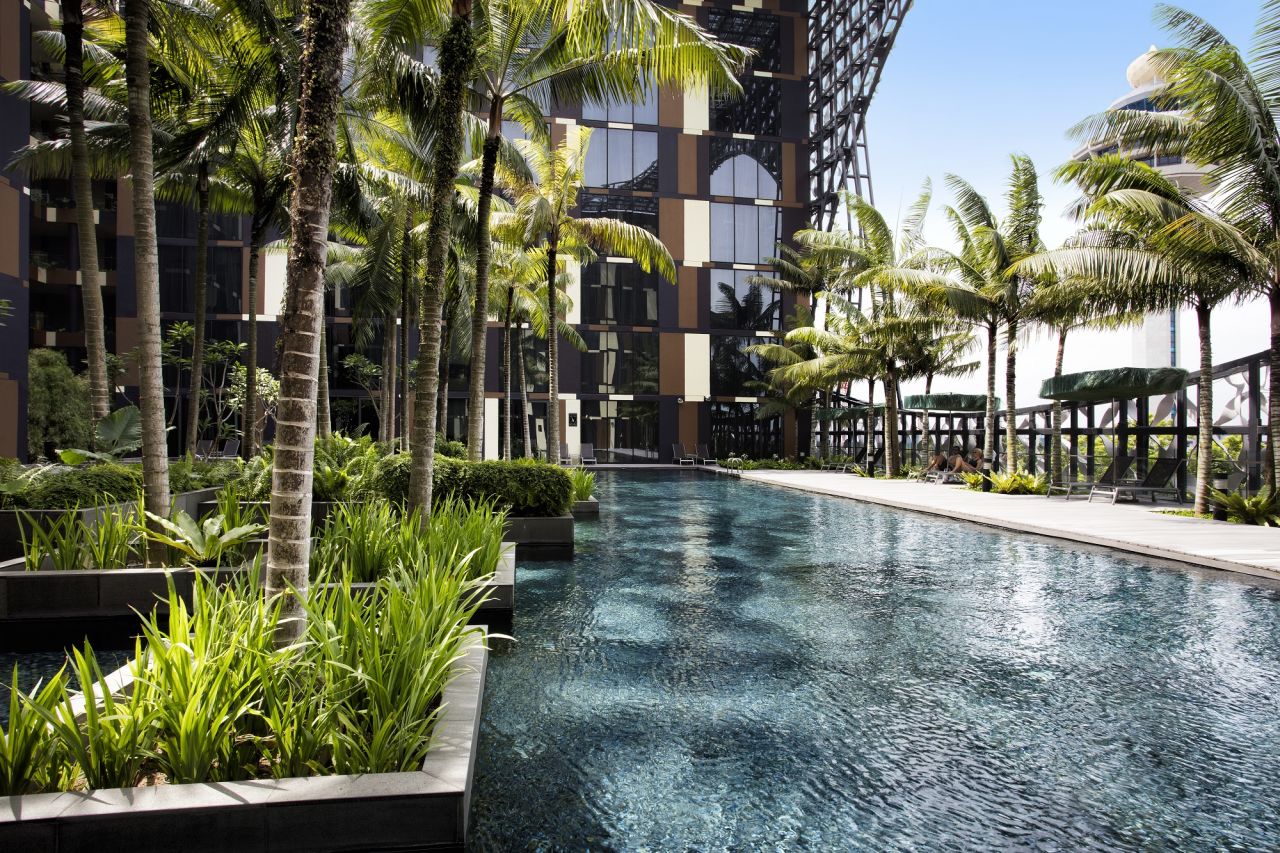 The Crowne Plaza Changi Airport was voted world's best airport hotel for the third straight year.