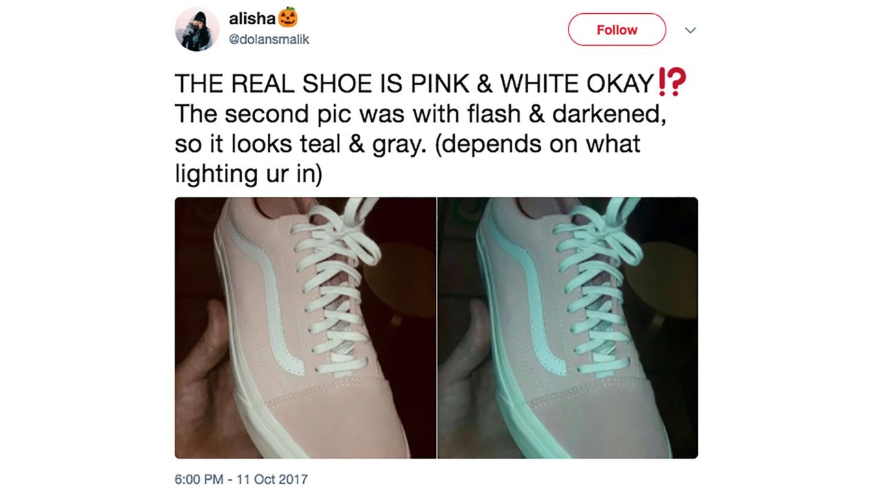 This shoe is the most maddening optical illusion since 'The dress