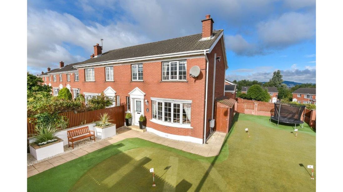 The four-bed property in Holywood, Northern Ireland is on the market for around $320,000. 