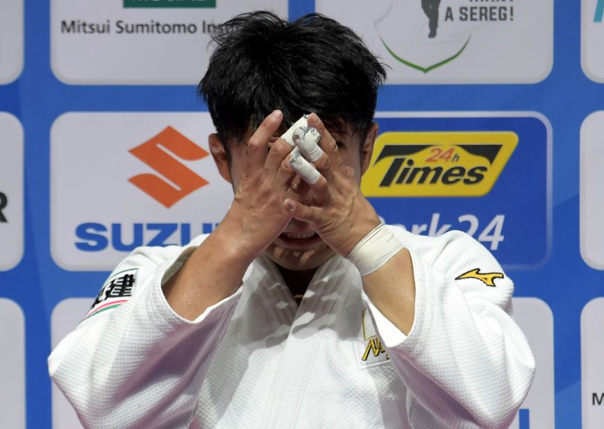 He suffered the heartache of missing out on a place in the Japanese team for the Rio Olympics to Shohei Ono, who won gold.