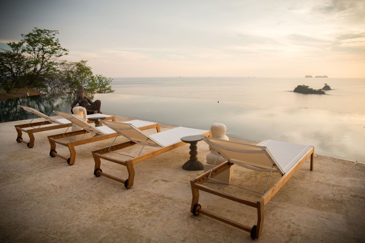 <strong>Casa Chameleon, Costa Rica: </strong>The adults-only resort Casa Chameleon is a hilltop boutique property with a zero-edge infinity pool overlooking the Pacific Ocean.