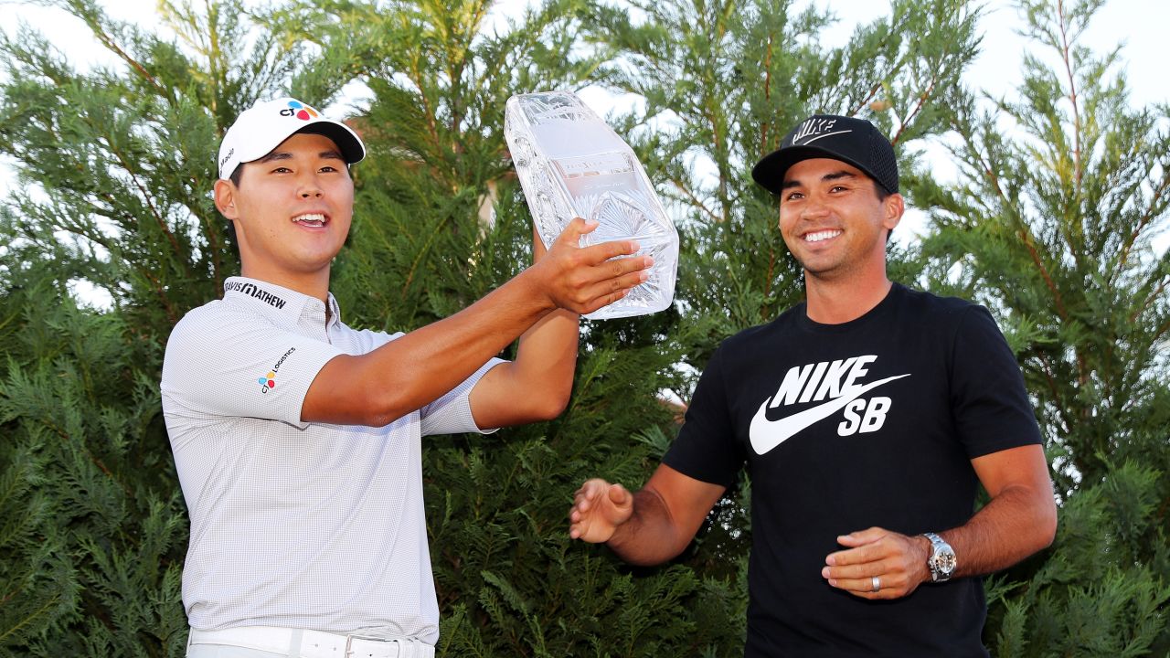 Si-woo Kim is one of only two golfers born outside of the United States this side of World War Two to win two PGA tour events before their 22nd birthday. 