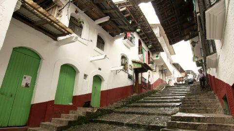 <strong>Cuetzalan, Puebla:</strong> Cobblestone streets and rustic, red-tile-roofed buildings are part of the charm of this small town in the mountains outside of Puebla.