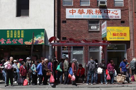 Chinatown is another area that's undergone major gentrification in San Francisco -- which has left residents fearful of eviction.