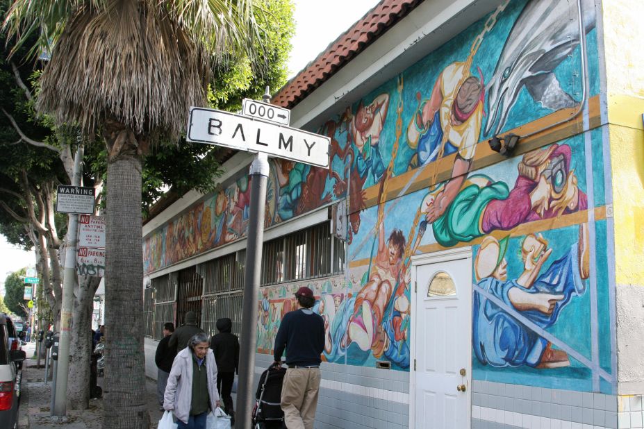 Mission District, historically a neighborhood dominated by Latino communities, became a popular choice for new residents working in the tech sector -- which pushed up real estate prices.