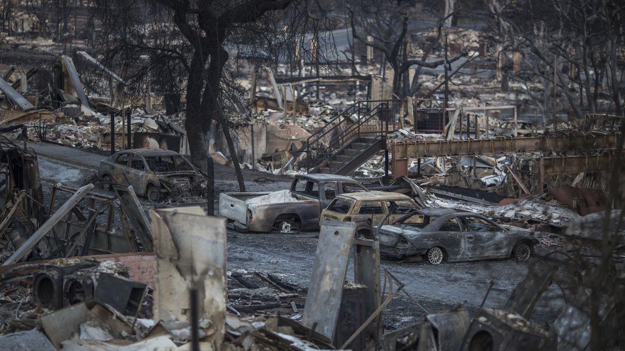 The Tubbs Fire destroyed homes in Santa Rosa, California.