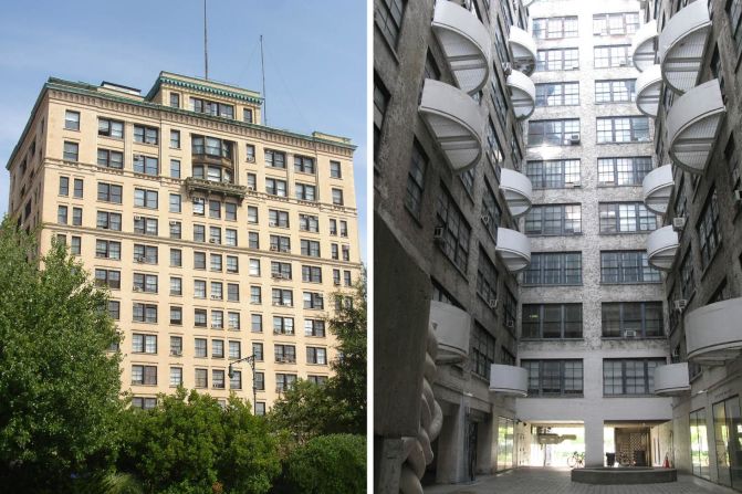 Westbeth in the West Village, designed by Cyrus L. W. Eidlitz and built in 1898, is the largest artist community in the country. 