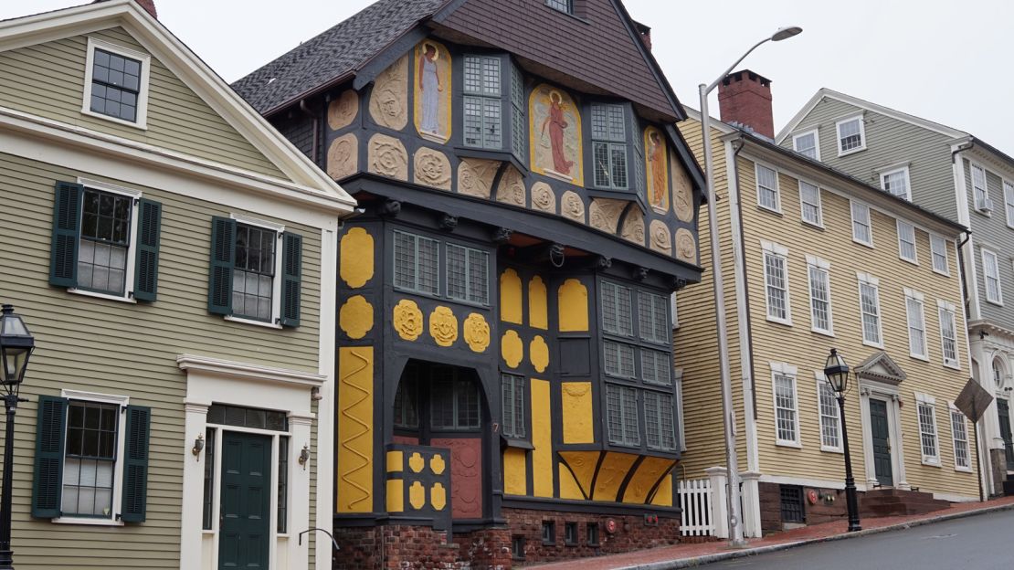 Providence's Fleur-de-Lys Studios, the fictional home of Henry Anthony Wilcox in Lovecraft's "The Call of Cthulhu." 
