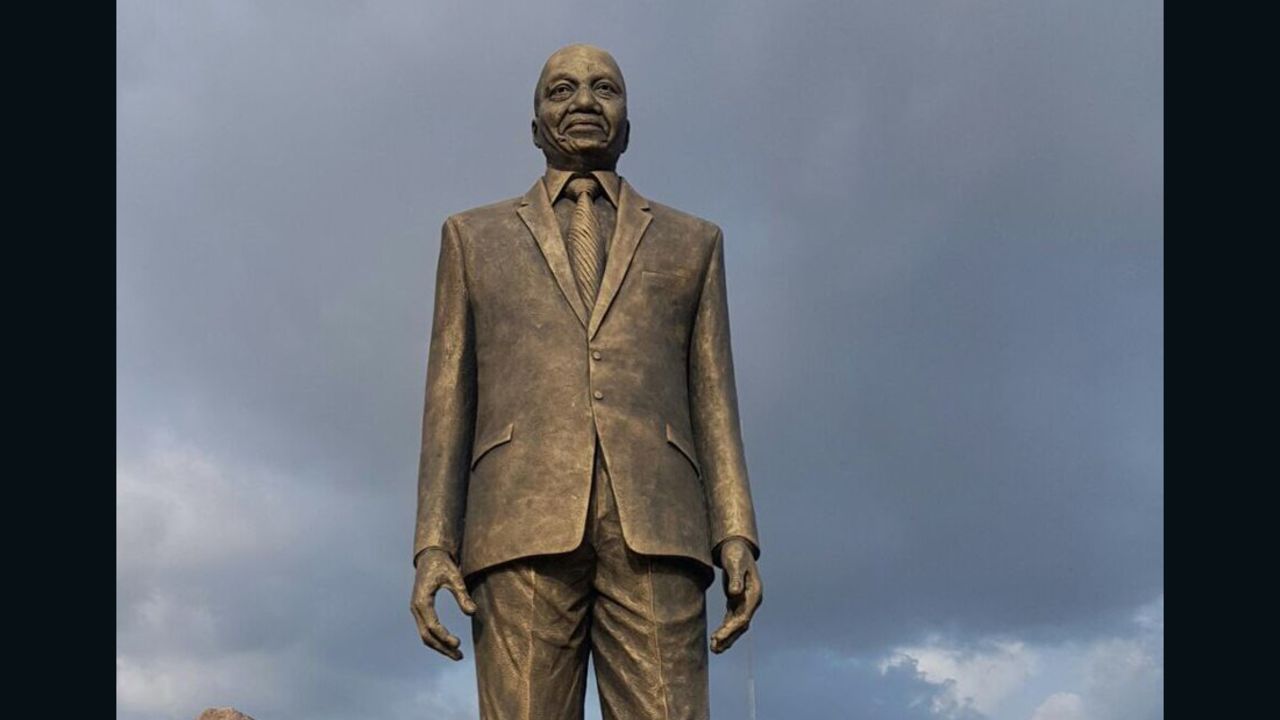 Jacob Zuma statue in Imo State, Nigeria