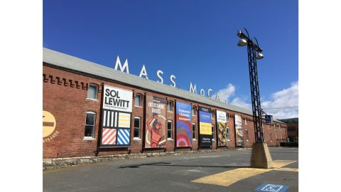 Museum MASS MoCA in North Adams, Massachusetts.