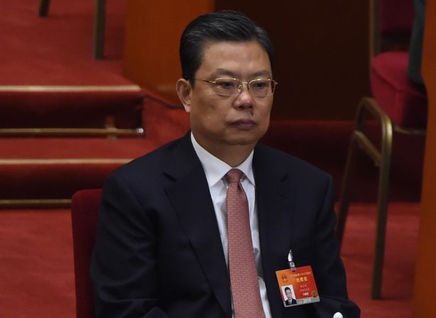 <strong>Zhao Leji</strong>, 60, is the youngest member of the new Standing Committee.