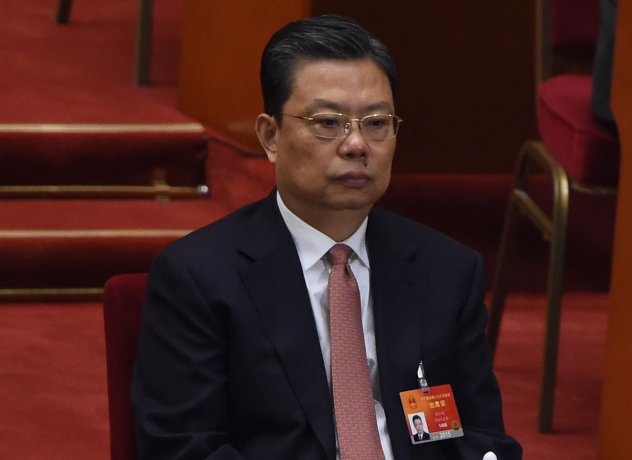 <strong>Zhao Leji</strong>, 60, is the youngest member of the new Standing Committee.